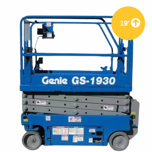 [GS1930] Electric Slab Scissor Lift 19ft/30in Genie GS-1930